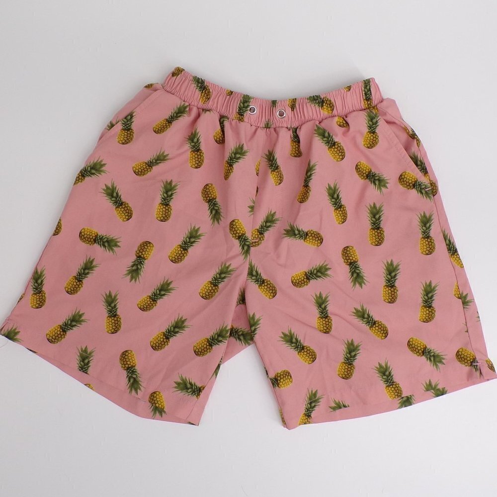 Mosmann Australia Men's Pineapple Swim Trunks - size M